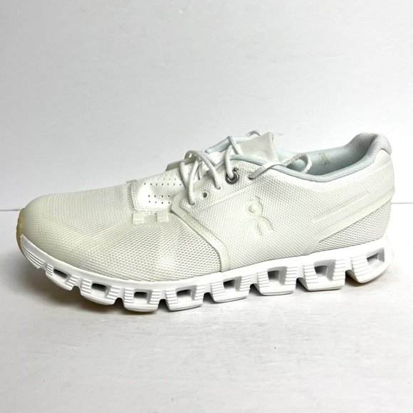 On Womens Cloud 5 Undyed Running Shoe White Size 9.5 M